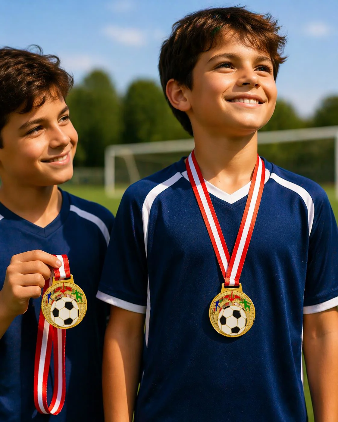 Avessa Mad-Fut-2 Futbol Figürlü Madalya 6.5 Cm
