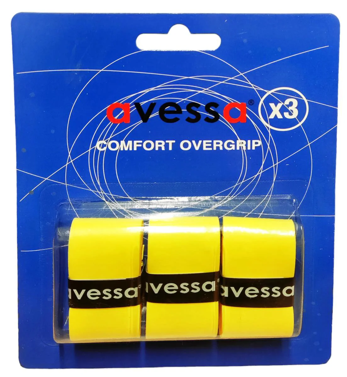 Avessa Og-10 Overgrip Sarı 3lü Avessa Og-10 Overgrip Sarı 3lü
