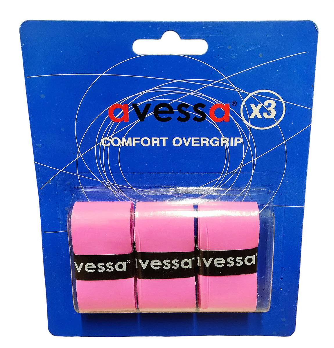 Avessa Og-60 Overgrip Pembe 3lü Avessa Og-60 Overgrip Pembe 3lü