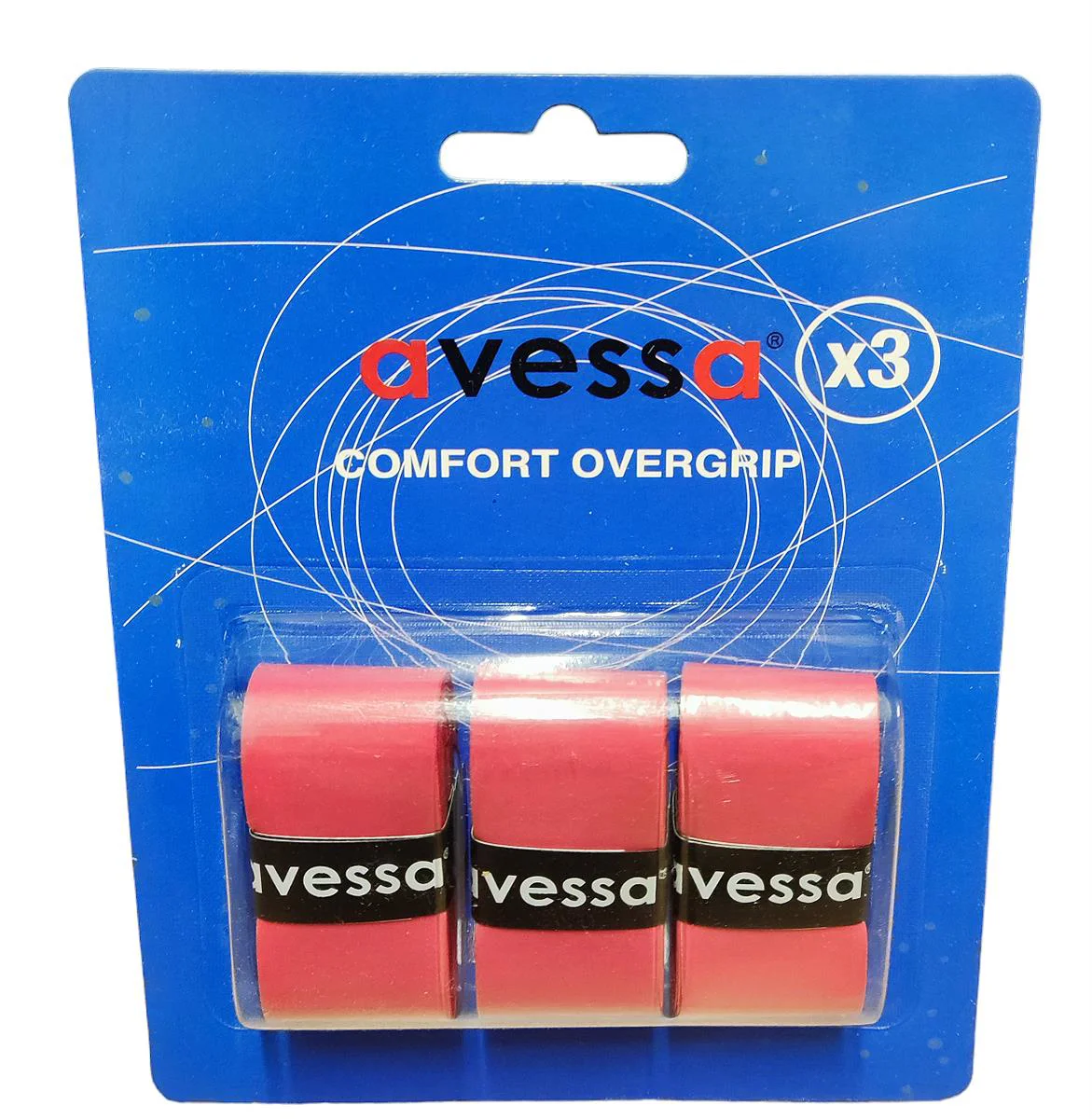 Avessa Og-80 Overgrip Kırmızı 3lü Avessa Og-80 Overgrip Kırmızı 3lü