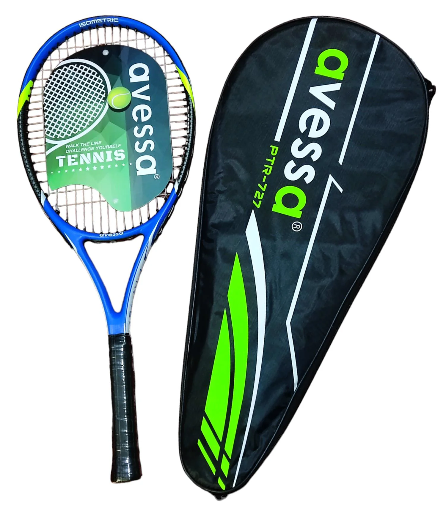 Avessa Ptr-727M Tek Parça Tenis Raketi Mavi Avessa Ptr-727M Tek Parça Tenis Raketi Mavi