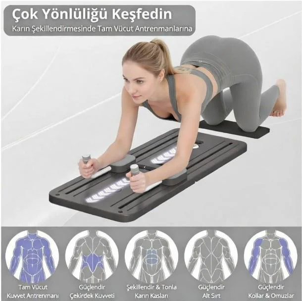 Avessa Reformer-100 Pilates Reformer Seti Siyah