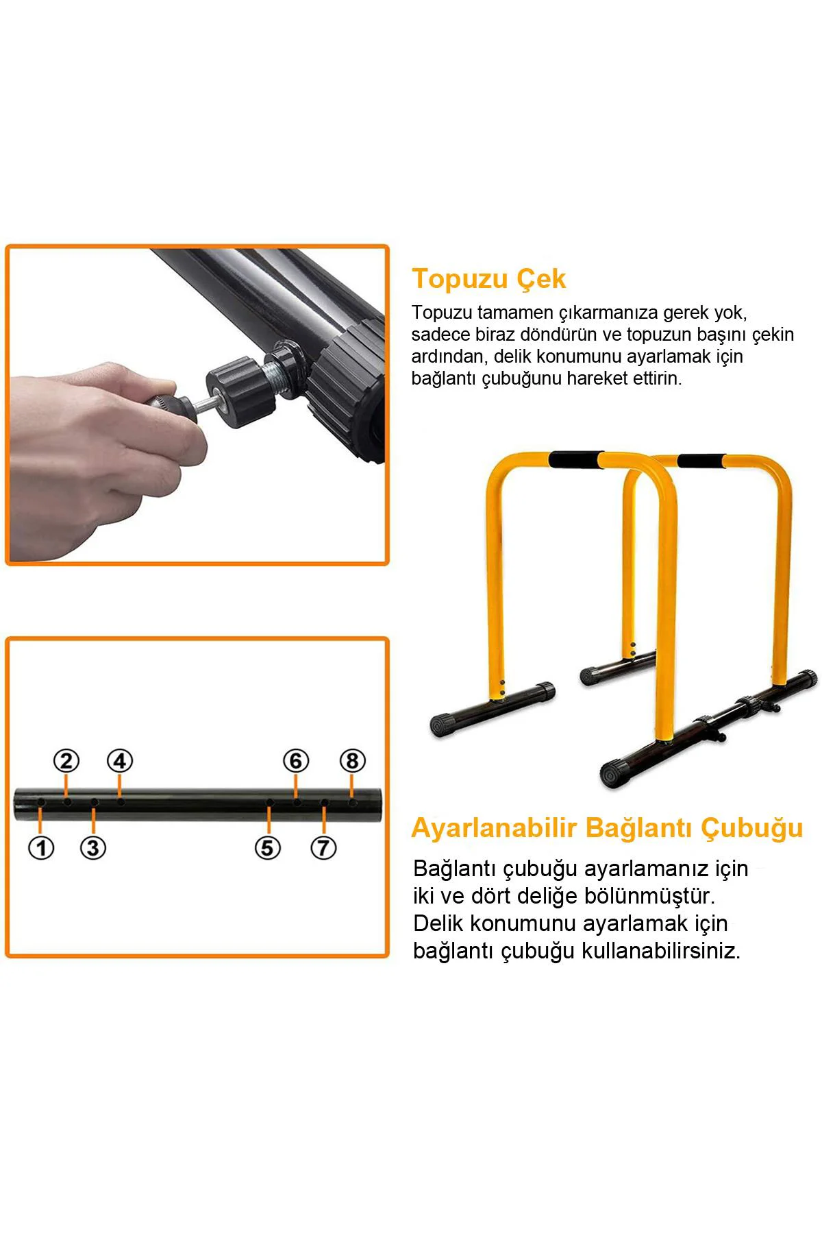 Avessa Relife Dip Station Fonksiyonel Çalışma İstasyonu Siyah