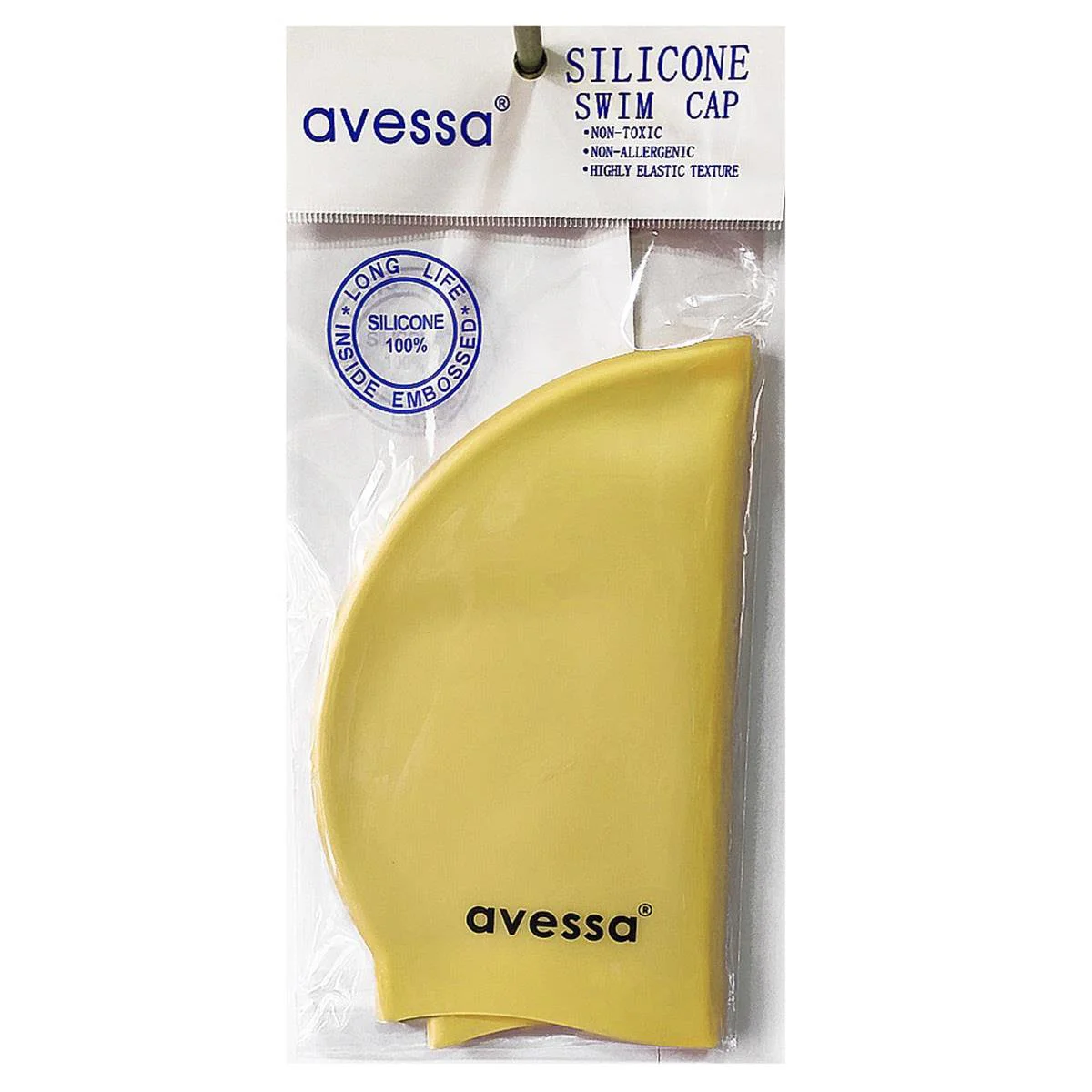 Avessa Silikon Bone Sarı Havuz Bonesi SC-202 Avessa Silikon Bone Sarı Havuz Bonesi SC-202