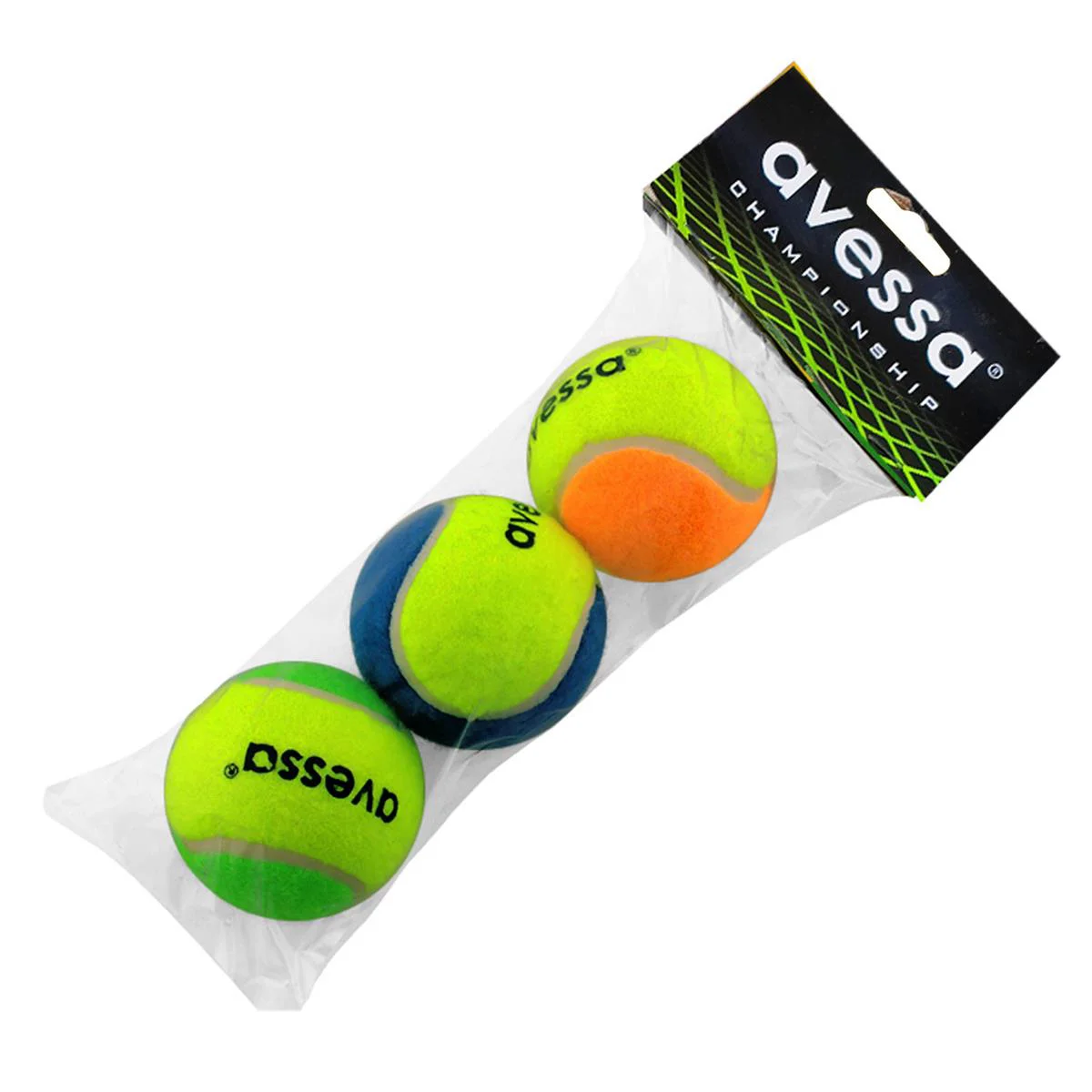 Avessa Tenis Topu 3 Adet Renkli TT-200 Avessa Tenis Topu 3 Adet Renkli TT-200