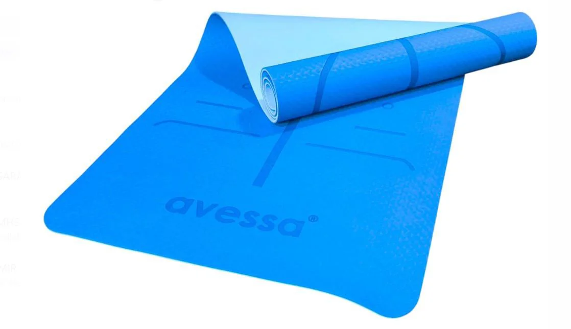 Avessa Tpe-20 Çift Renk Tpe Pilates Minderi Mavi