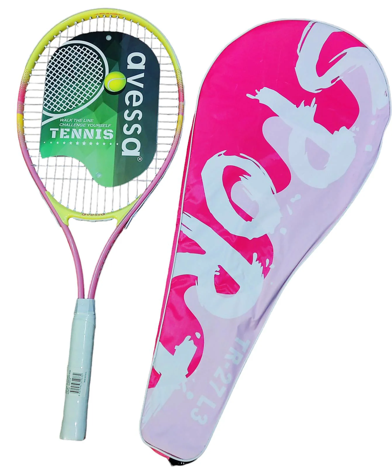 Avessa TR-327P Tenis Raket Set Pembe L3 Avessa TR-327P Tenis Raket Set Pembe L3