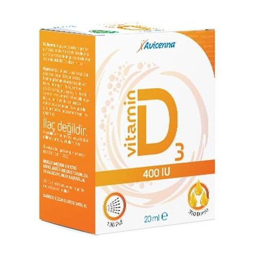 Avicenna Vitamin D3 400ıu 20ml Sprey
