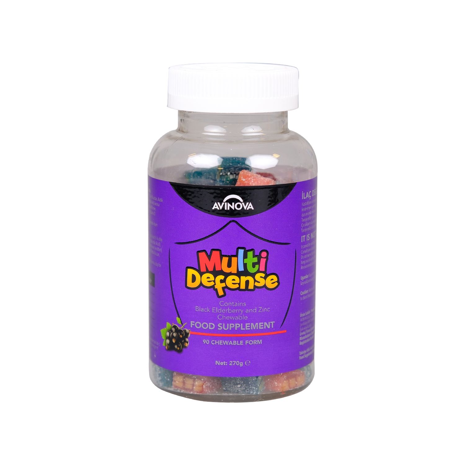 	 İsimsiz Marka: İd 2646545 Avınova Karamürver Ve Çinko İçeren Takviye Edici Gıda 90Çiğn. 270