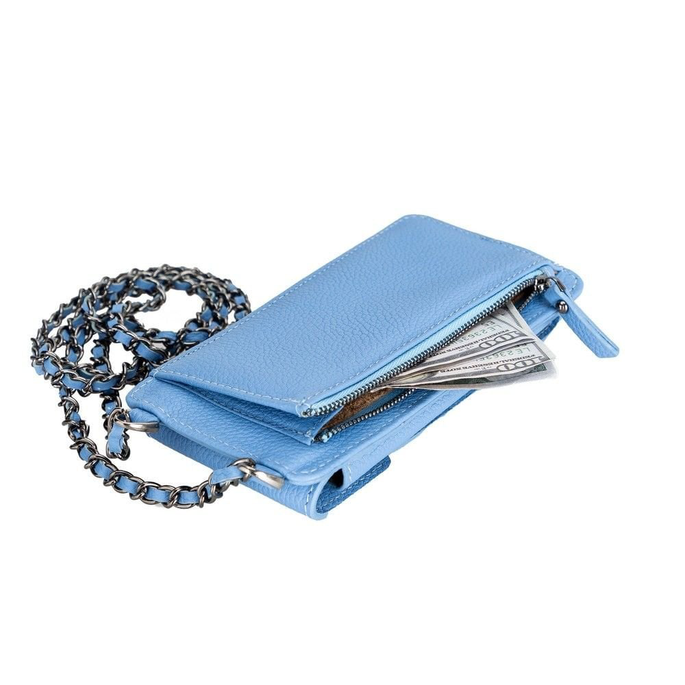 Avjin 6.9 inch Uyumlu Deri Kılıf Cüzdan Askılı ERC8 Mavi Avjin 6.9 inch Uyumlu Deri Kılıf Cüzdan Askılı ERC8 Mavi