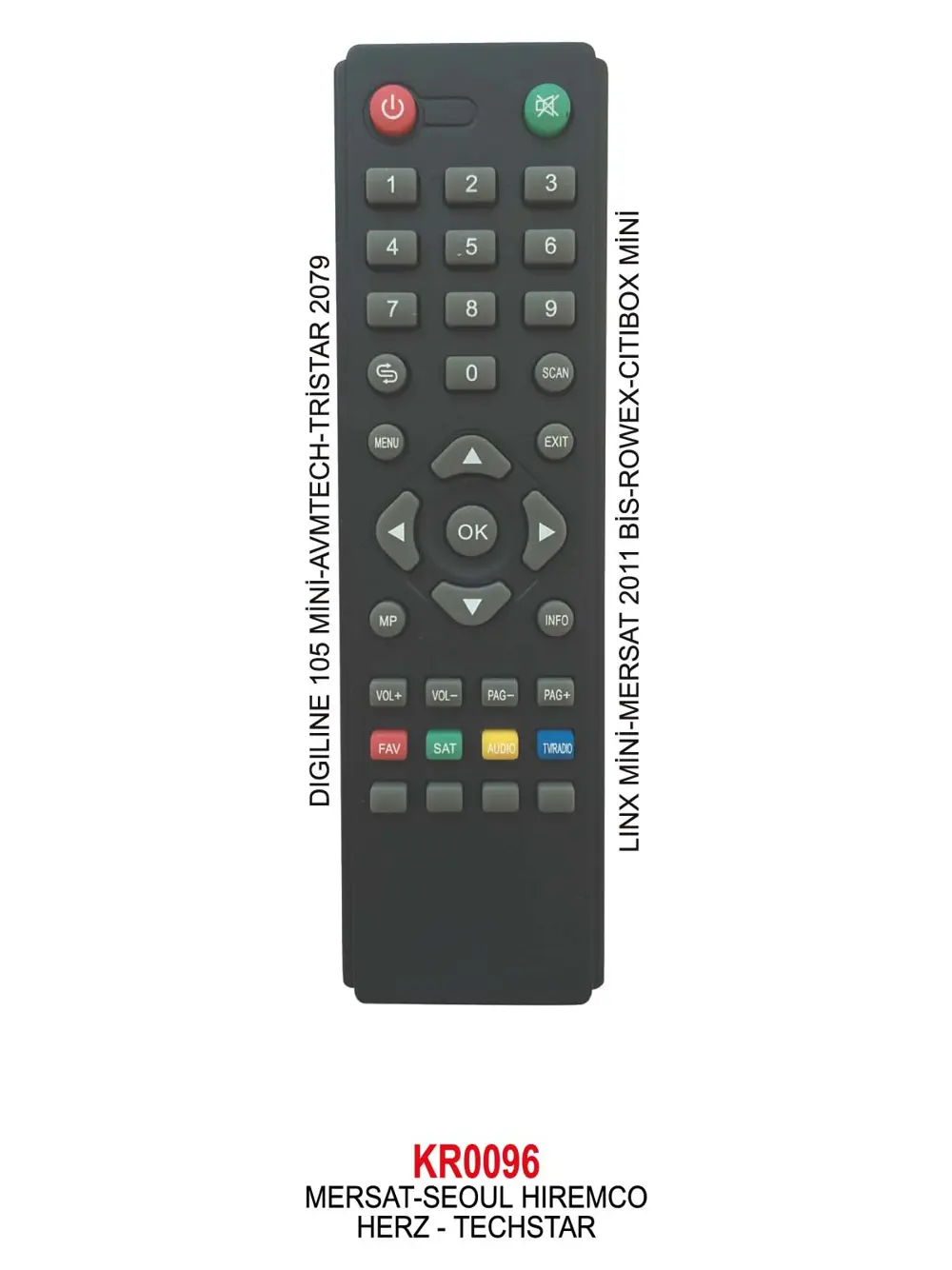 AVMTECH --MİNİ HD UYDU KUMANDA