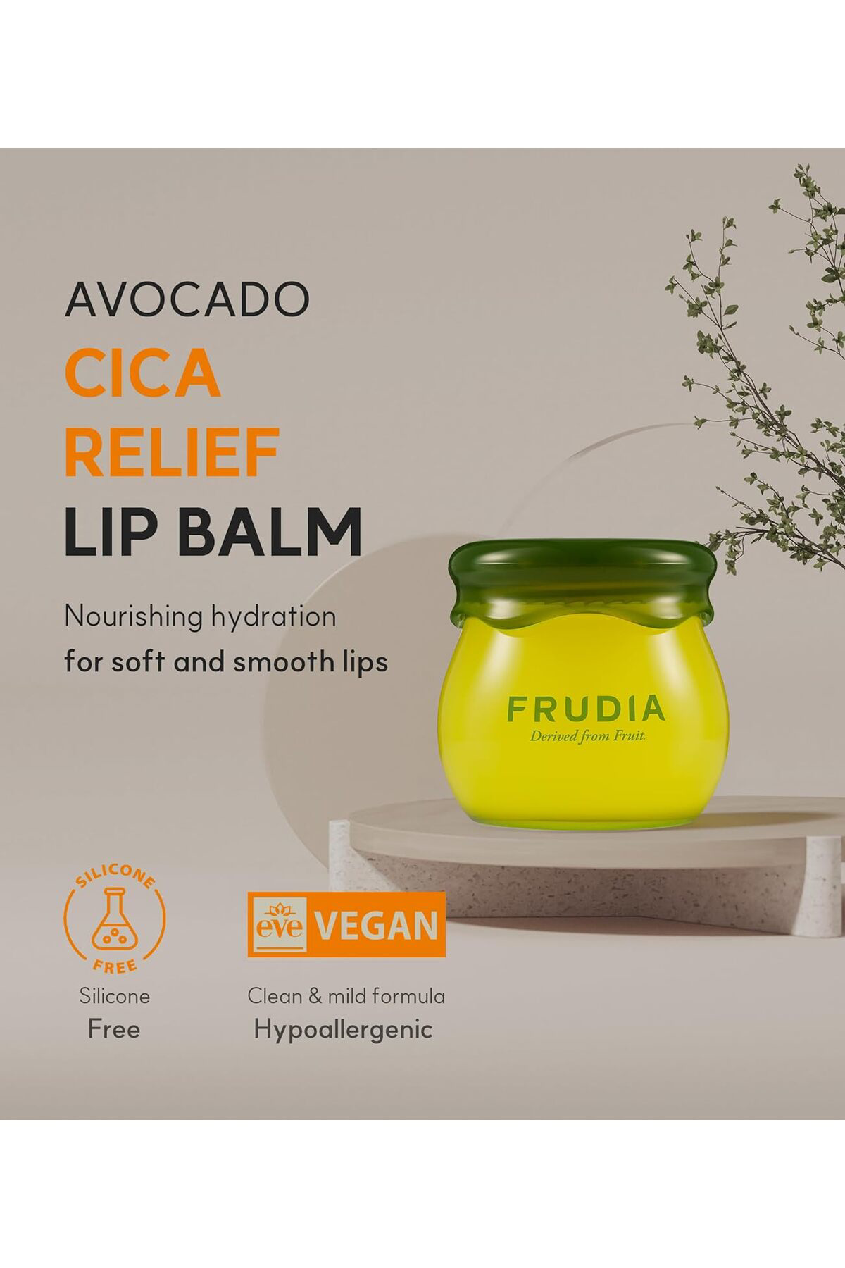 Avocado Cica Dudak Balmı 10 ml