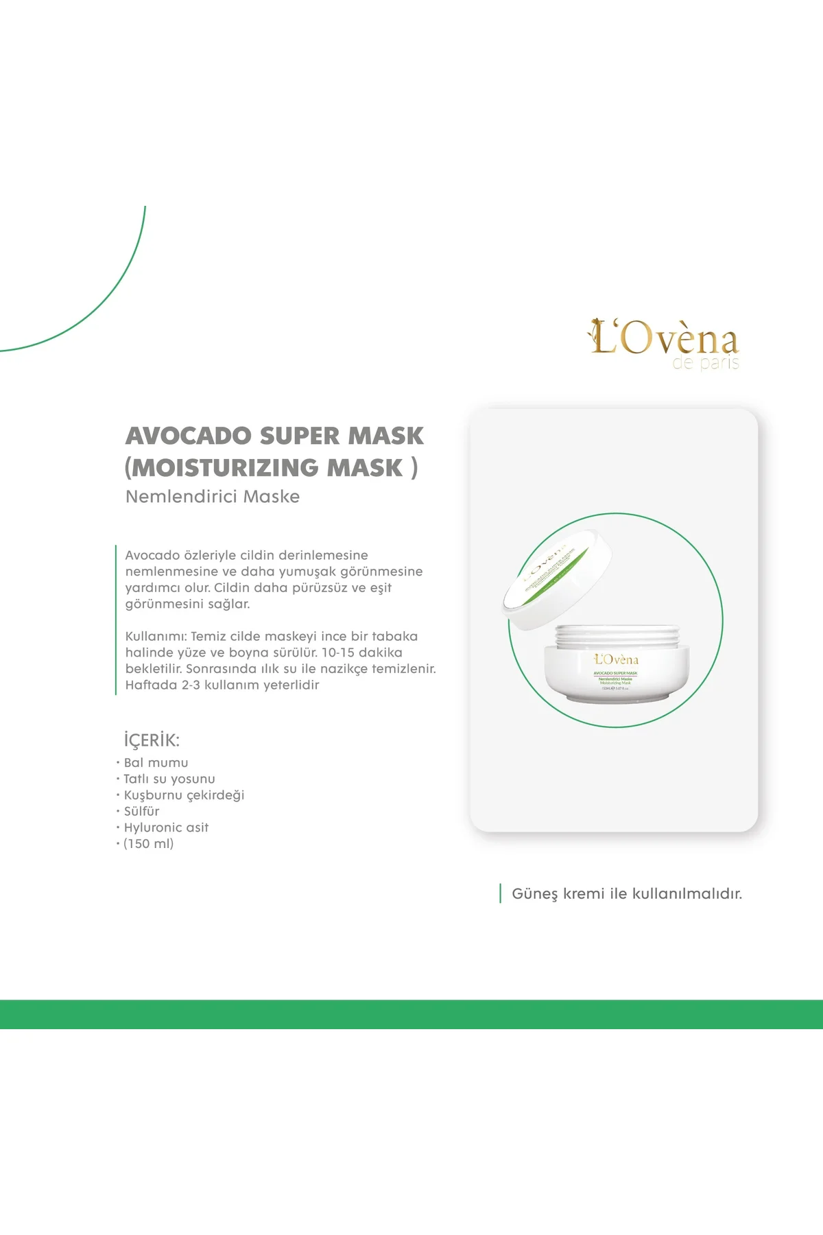 - Avocado Super Mask 150 ml
