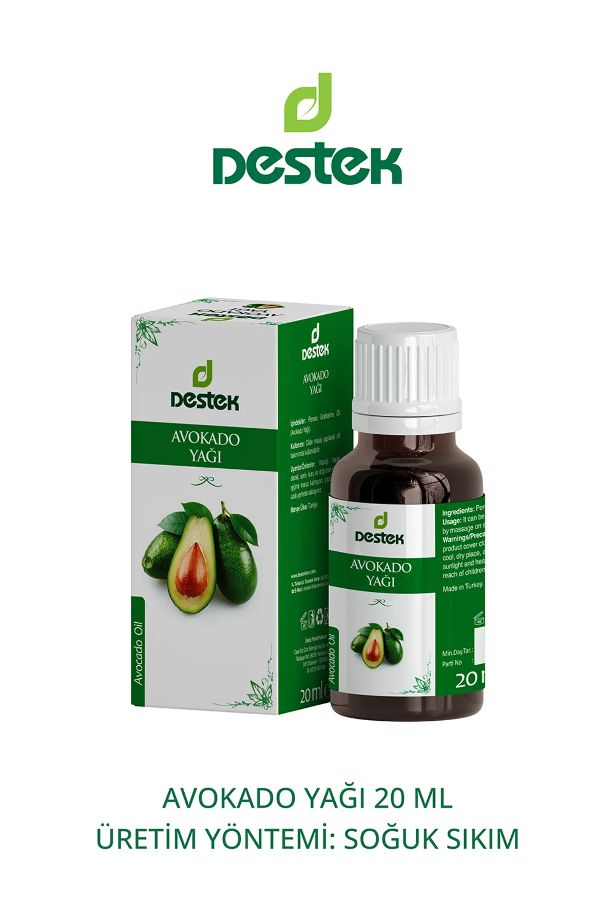 Avokado Yağı 20 ml Fiyatı, Yorumları ve Özellikleri