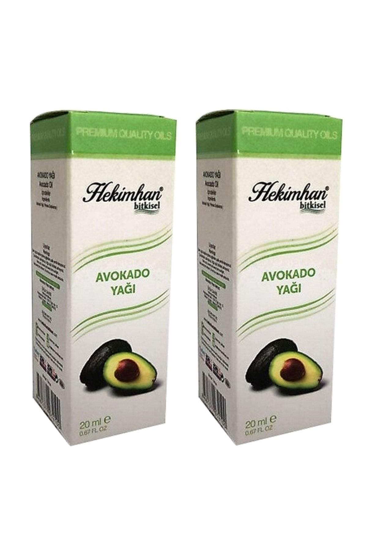 Hekimhan Avokado Yaği 20 Ml 2 Adet