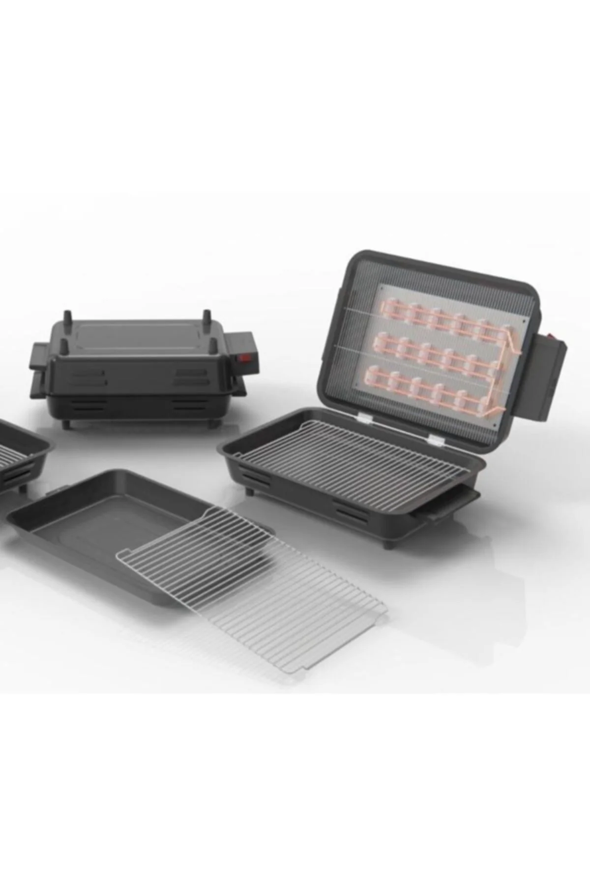 Avrasya Tel Residanslı Elektirikli Telli Mangal & Barbekü Dumansı