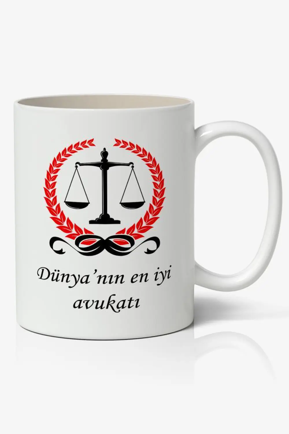 Avukatlar Günü Temalı Baskılı Kupa Bardak Baskılı Kahve Kupa Bard