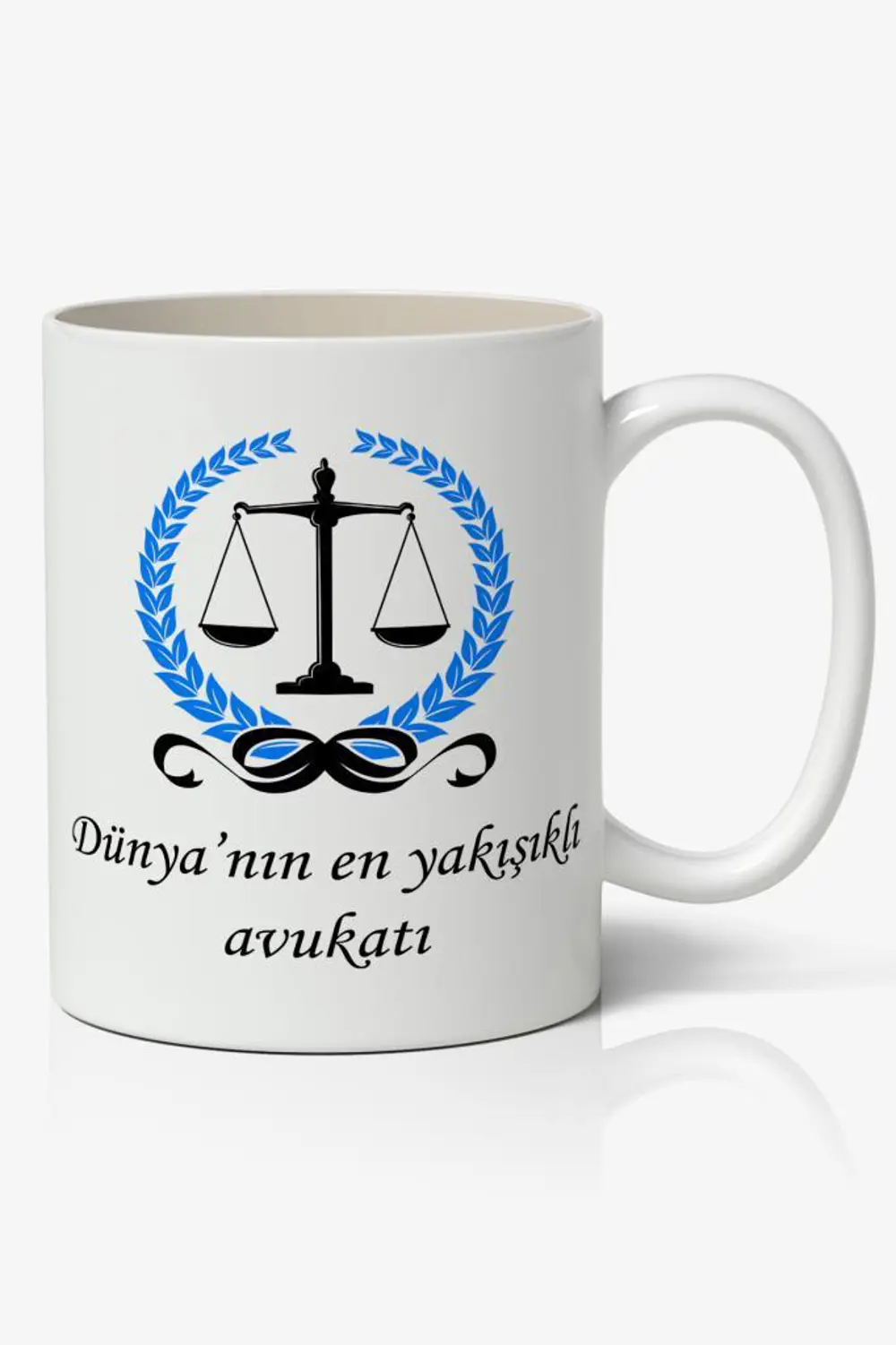 Avukatlar Günü Temalı Baskılı Kupa Bardak Baskılı Kahve Kupa Bard