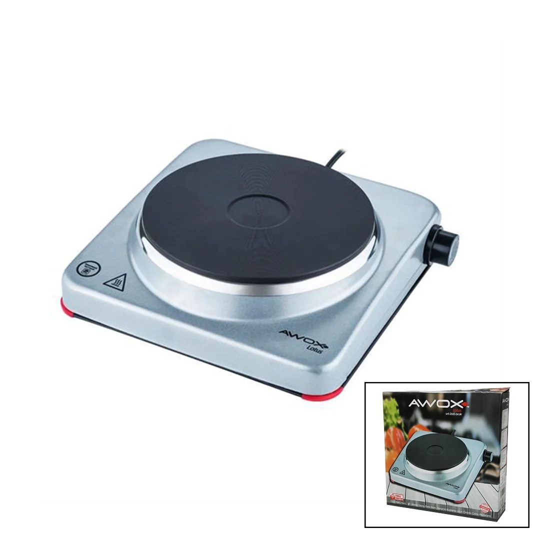 Awox Lotus Tek Gözlü Elektrikli Ocak Plate 185mm.1500w Bx40 Fiyatı, Yorumları ve Özellikleri
