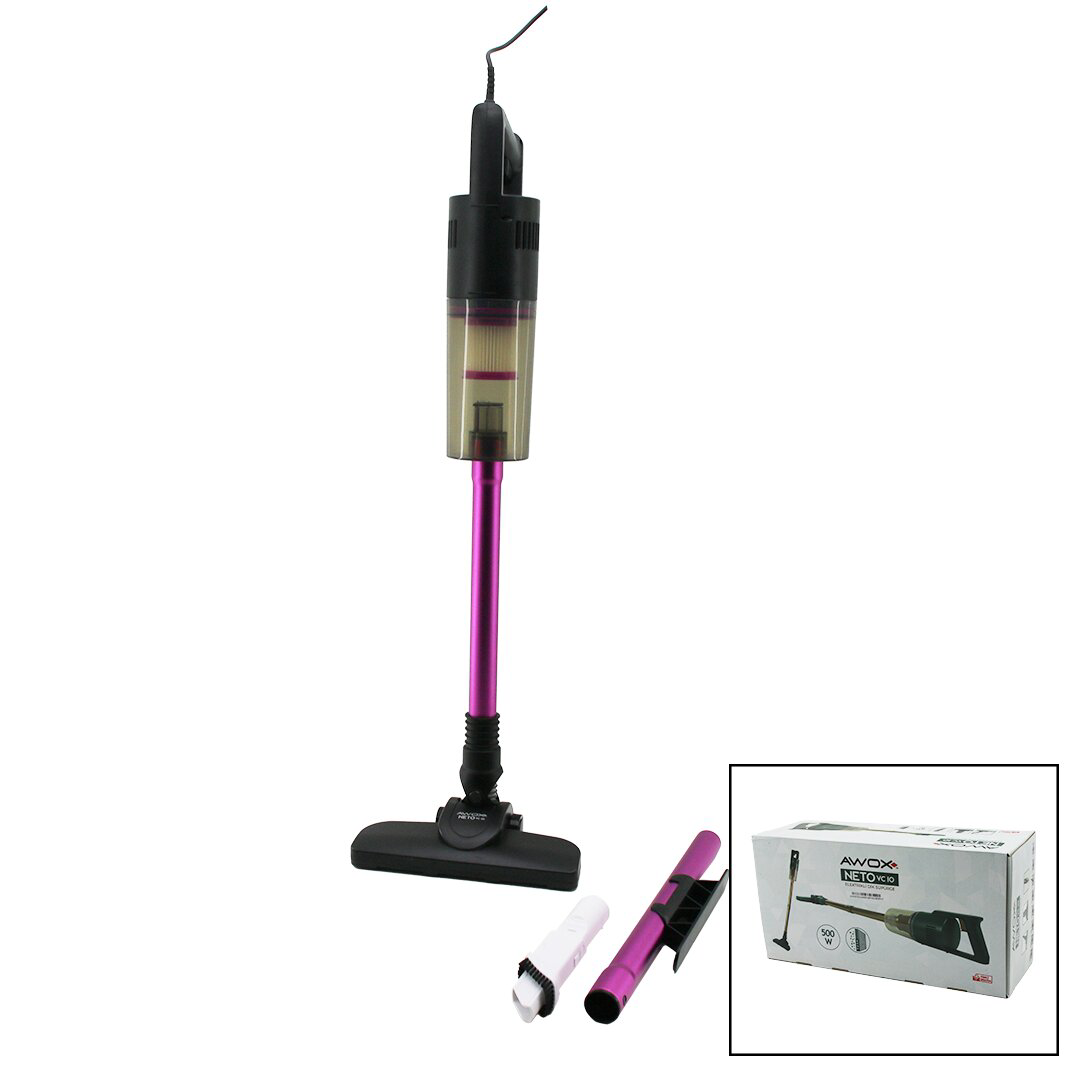 AWOX NETO VC-10 FUŞYA DİK ELEKTRİKLİ SÜPÜRGE 500W 5MT KABLO-SAP=7