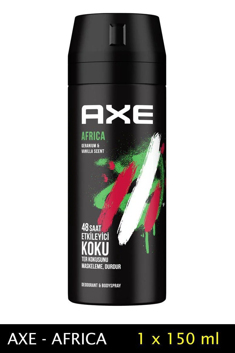 Axe Africa Erkek Deodorant Sprey 150 ml - 48 Saat Koku Koruma Fiyatı, Yorumları ve Özellikleri