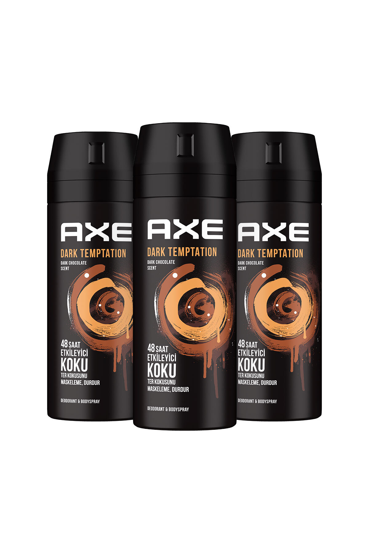 Axe Erkek Deodorant & Bodyspray Dark Temptation 48 Saat Etkileyic Axe Erkek Deodorant & Bodyspray Dark Temptation 48 Saat Etkileyic