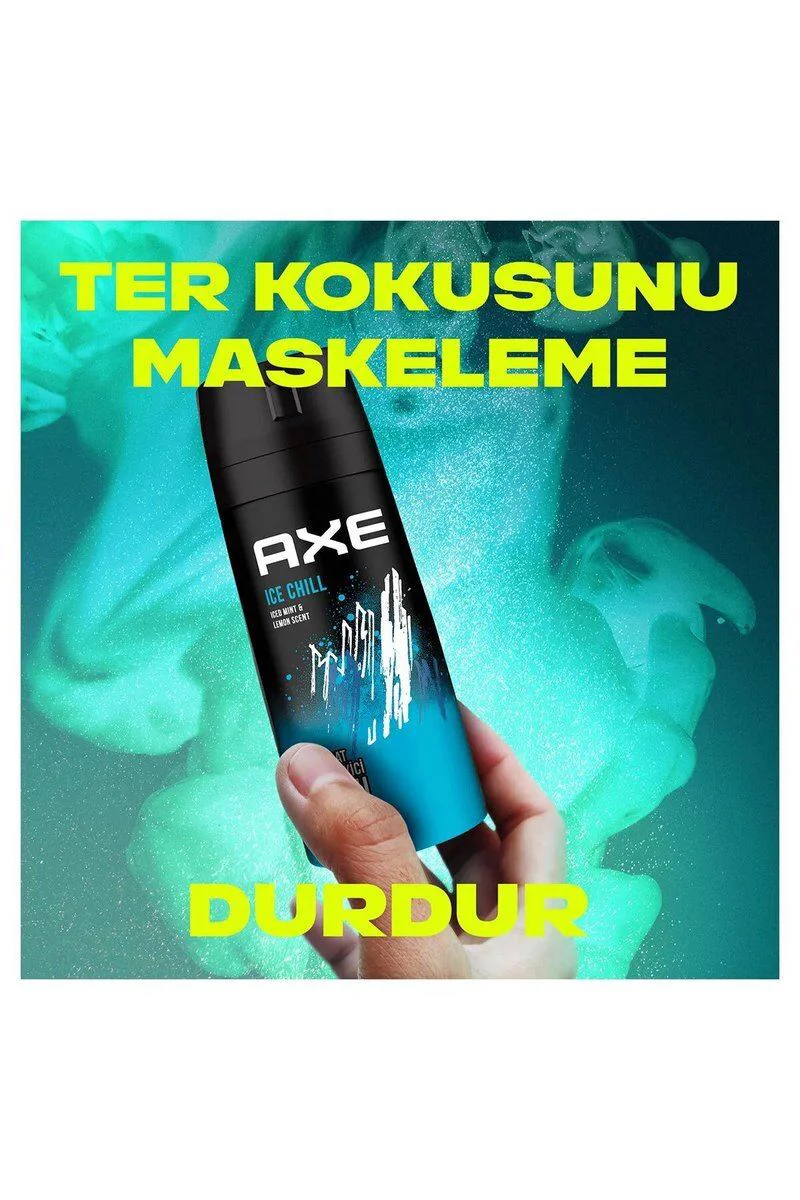 Axe Ice Chill Erkek Deodorant Sprey 150 ml — 48 Saat Ferahlık, Odsu Koku Fiyatı, Yorumları ve Özellikleri