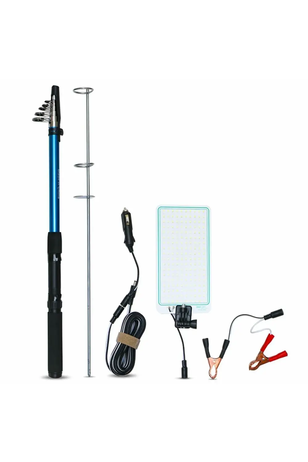 Axe Tools 2200 Lümen Gücünde Direkli Gece Lambası Kamp Karavan Ay