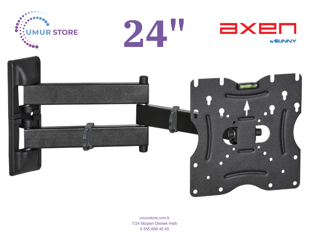 Axen Ax24lede6681 24 inç / 22”- 49” Lcd Led Televizyon Hareketli