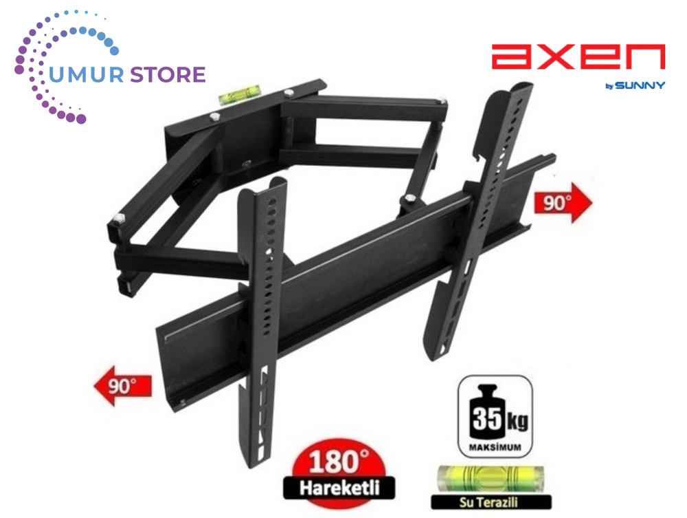 Axen AX32DAB04-TNR 32'' Dahili Uydu Alıcılı HD Ready 32- 55 inç Ç