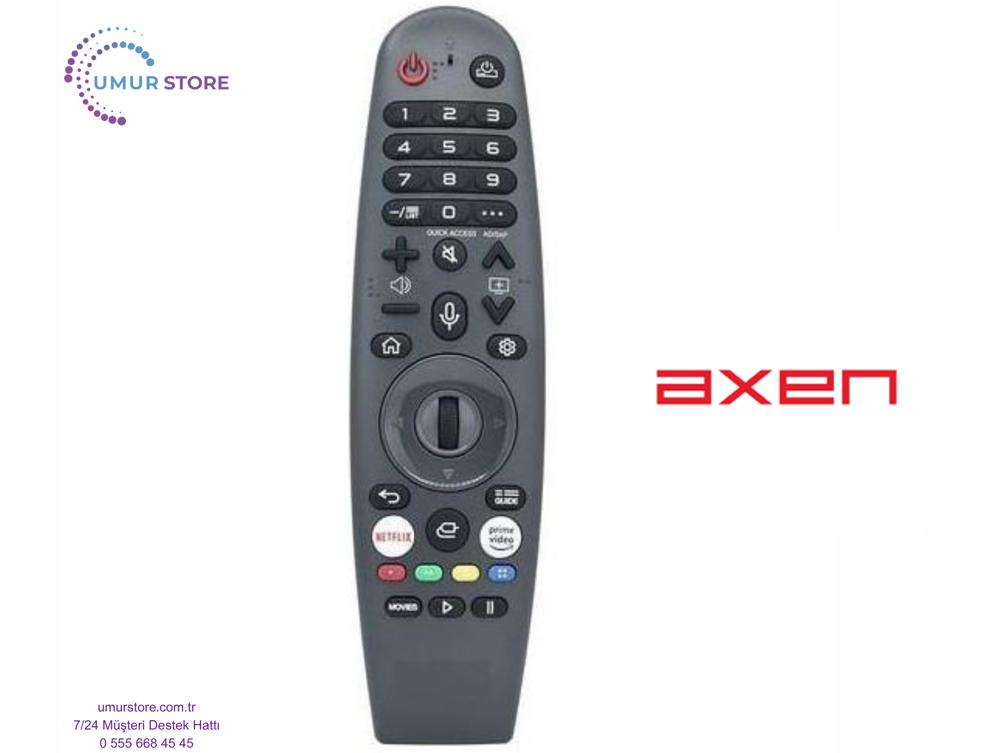 Axen AX32DAL540 Webos Smart Televizyon Kumandası-Mikrofonlu Axen AX32DAL540 Webos Smart Televizyon Kumandası-Mikrofonlu