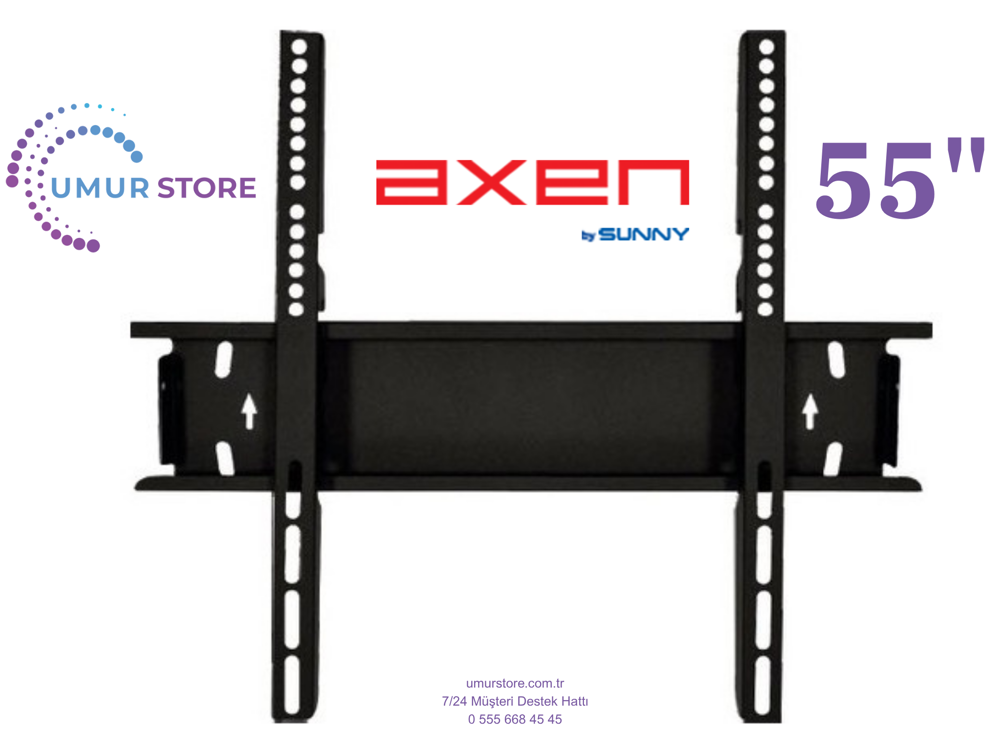 Axen Ax55qmn252-0276 55" 139 Ekran Lcd Led TV Sabit Duvar Askı Ap Axen Ax55qmn252-0276 55" 139 Ekran Lcd Led TV Sabit Duvar Askı Ap