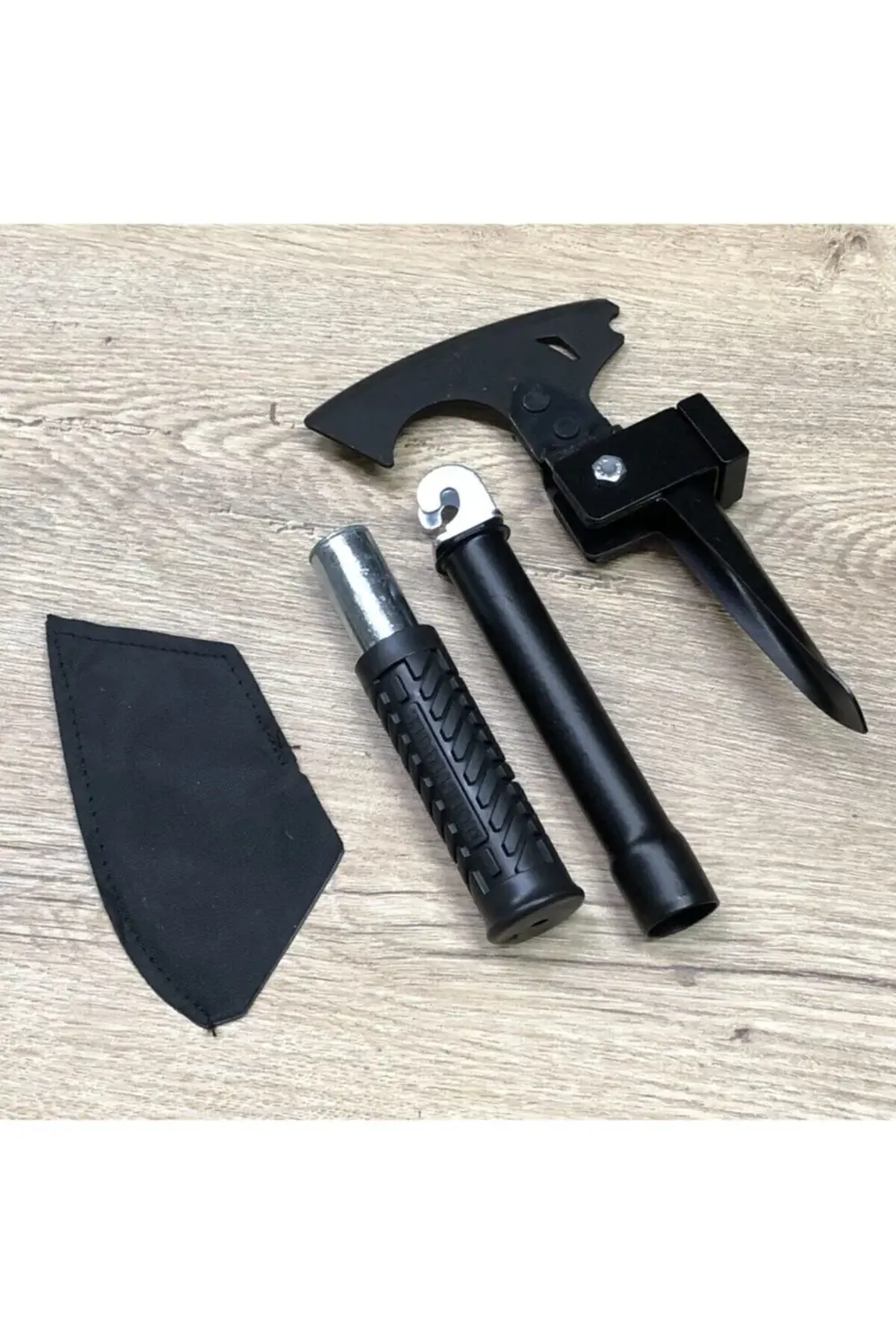 Axetools Pratik Portatif Katlanıp Sökülen Kaliteli Çelik Balta Çe