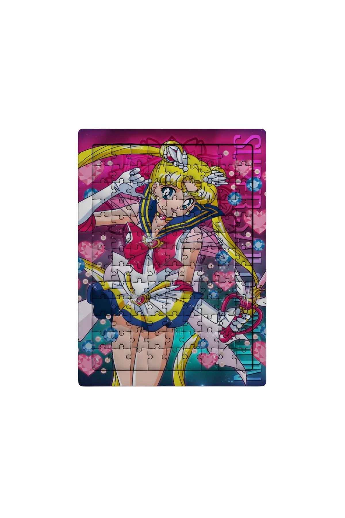 Ay Savaşçısı 99 Parça Ayaklı Puzzle – Dekoratif Çocuk Yapbozu 012