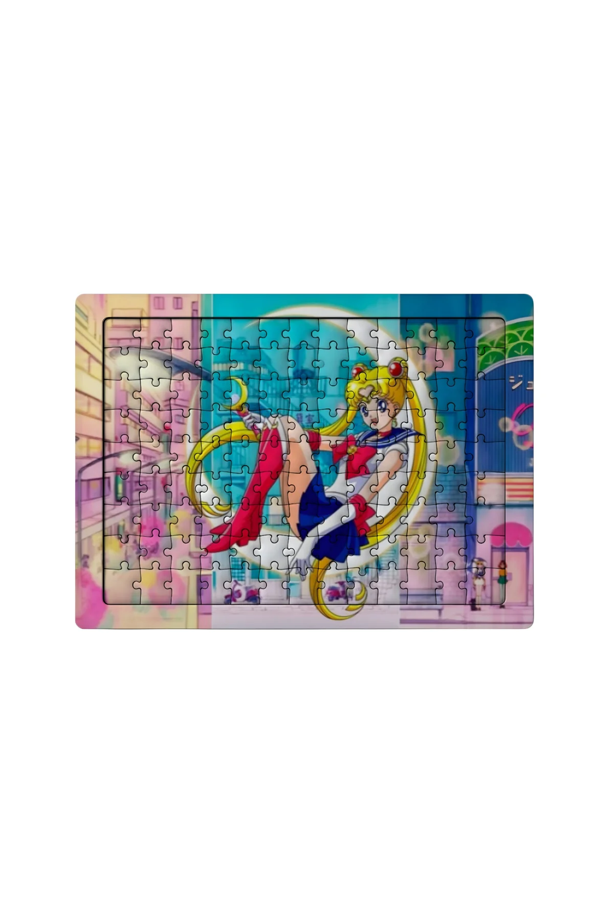 Ay Savaşçısı 99 Parça Ayaklı Puzzle – Dekoratif Çocuk Yapbozu 084