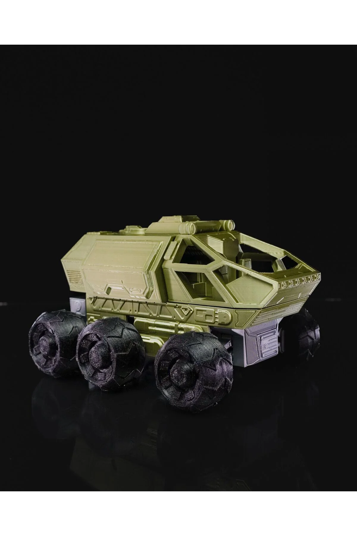 Ay Taşıtı Lunar Rover 4x6 Oyuncak Uzay Arabası Büyük Boy 20CM