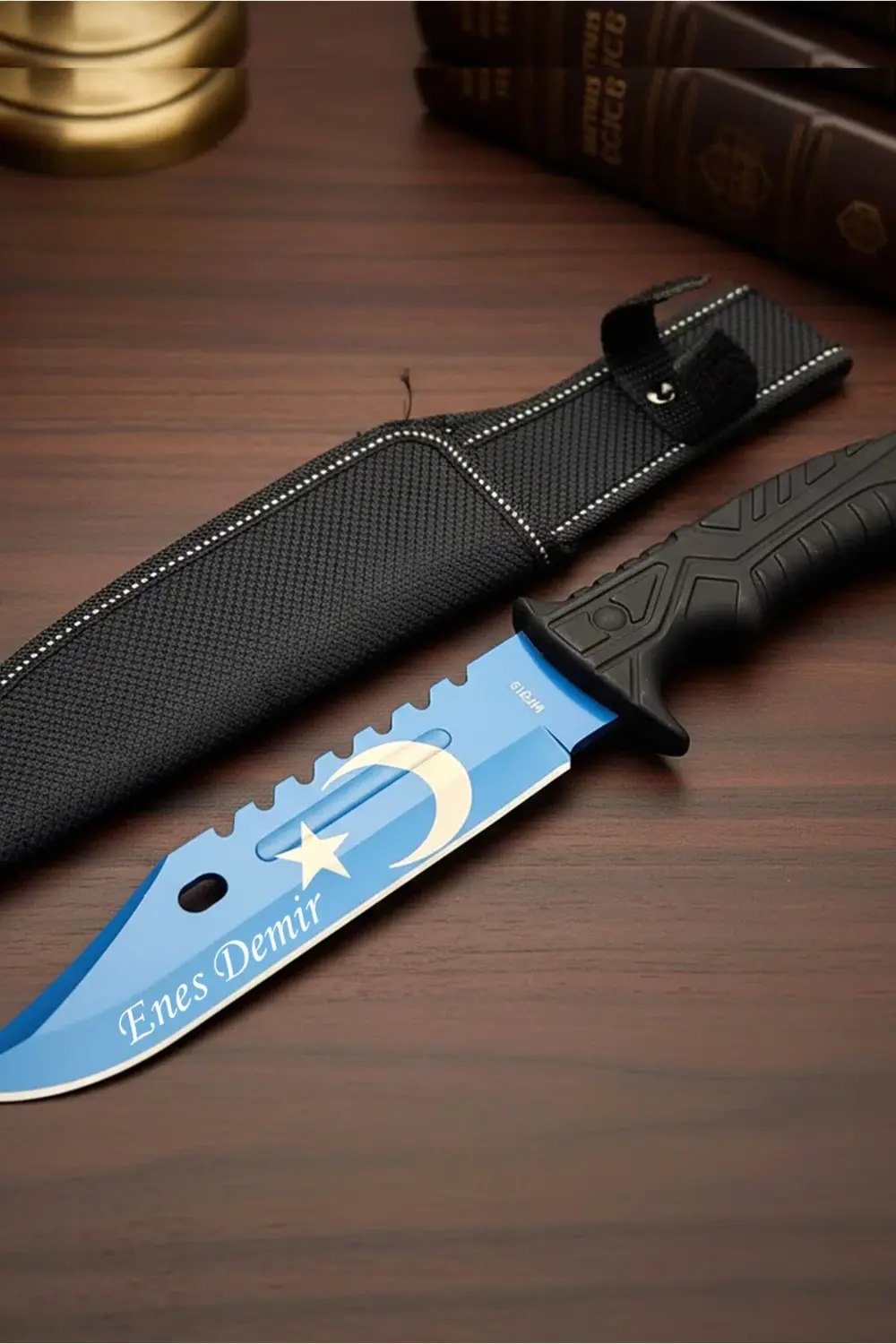 Ay Yıldız Av Bıçağı Blu Ürün Kodu: MF013BL 31 CM