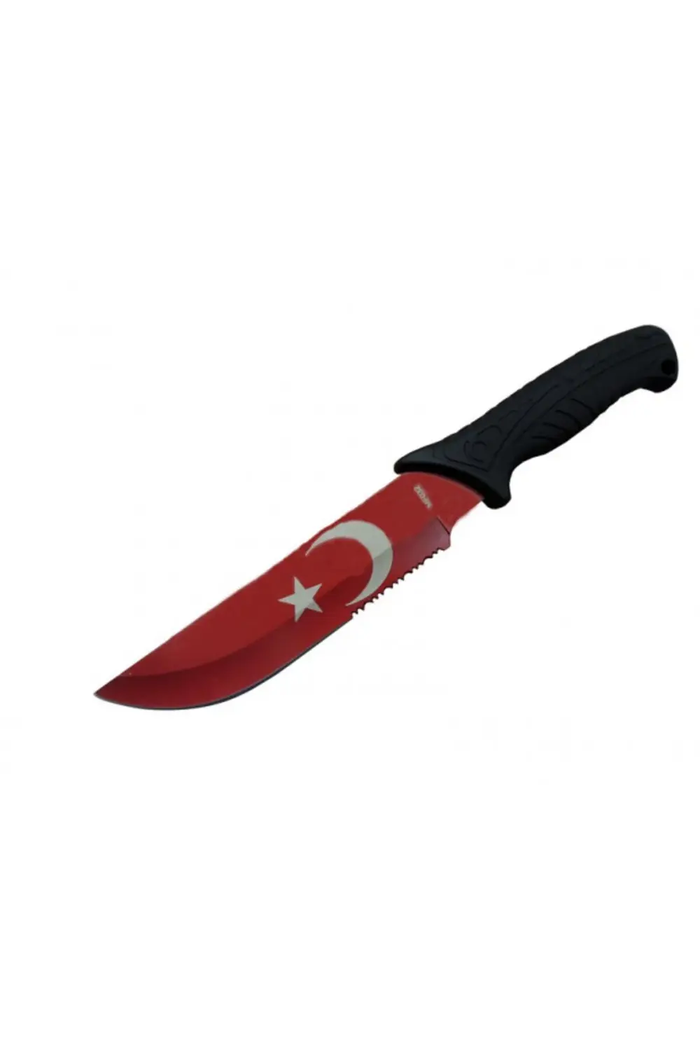 AY YILDIZ DESENLİ PASLANMAZ ÇELİK MF032RD AVCI BIÇAĞI   31 CM