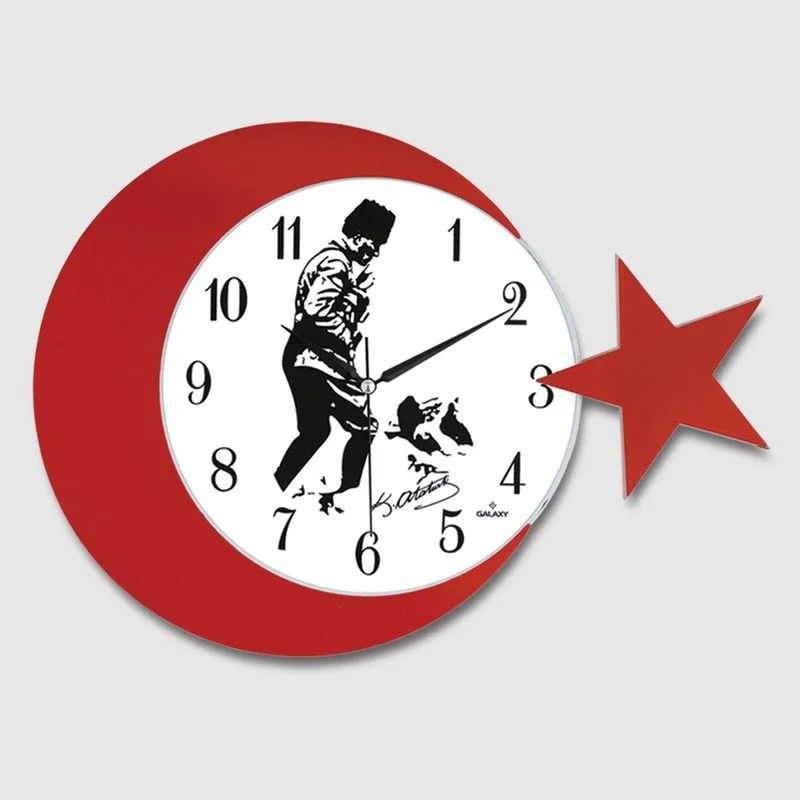 Ay Yildiz Duvar Saati 134-3 Diğer