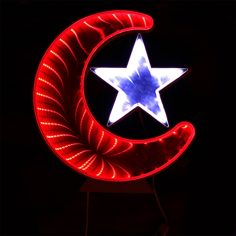 Just Cheap Store Ay Yildiz İşik Pano Türk Bayraği Bigem Bm-079