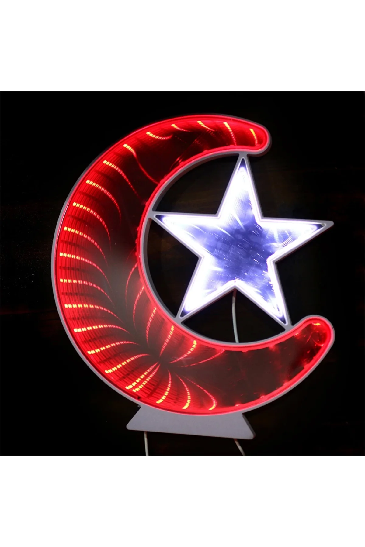 Ay Yıldız Işık Pano Türk Bayrağı Bigem Bm-079 Ay Yıldız Işık Pano Türk Bayrağı Bigem Bm-079
