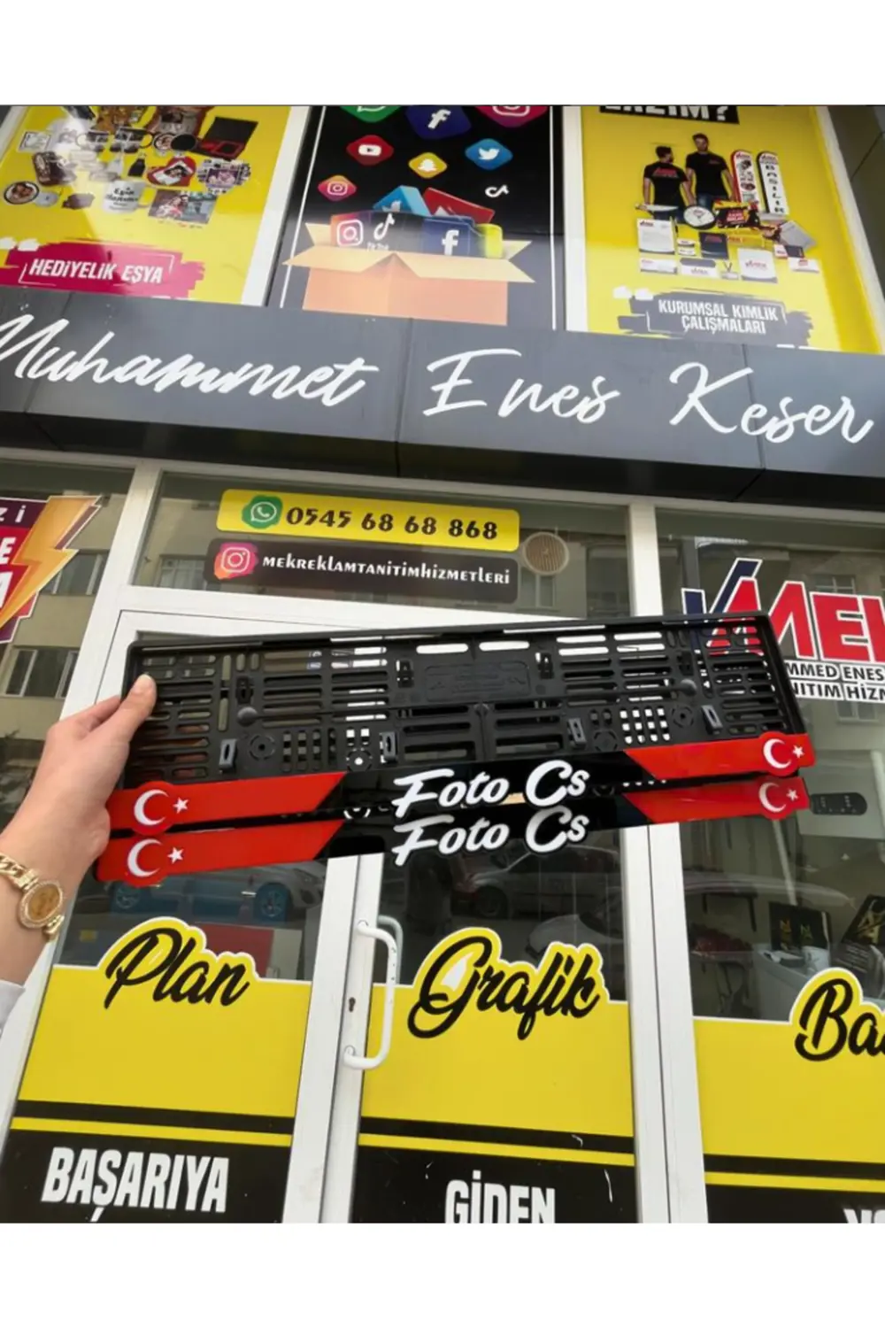 AY YILDIZ MODEL BEYAZ SARKIK PLAKALIK