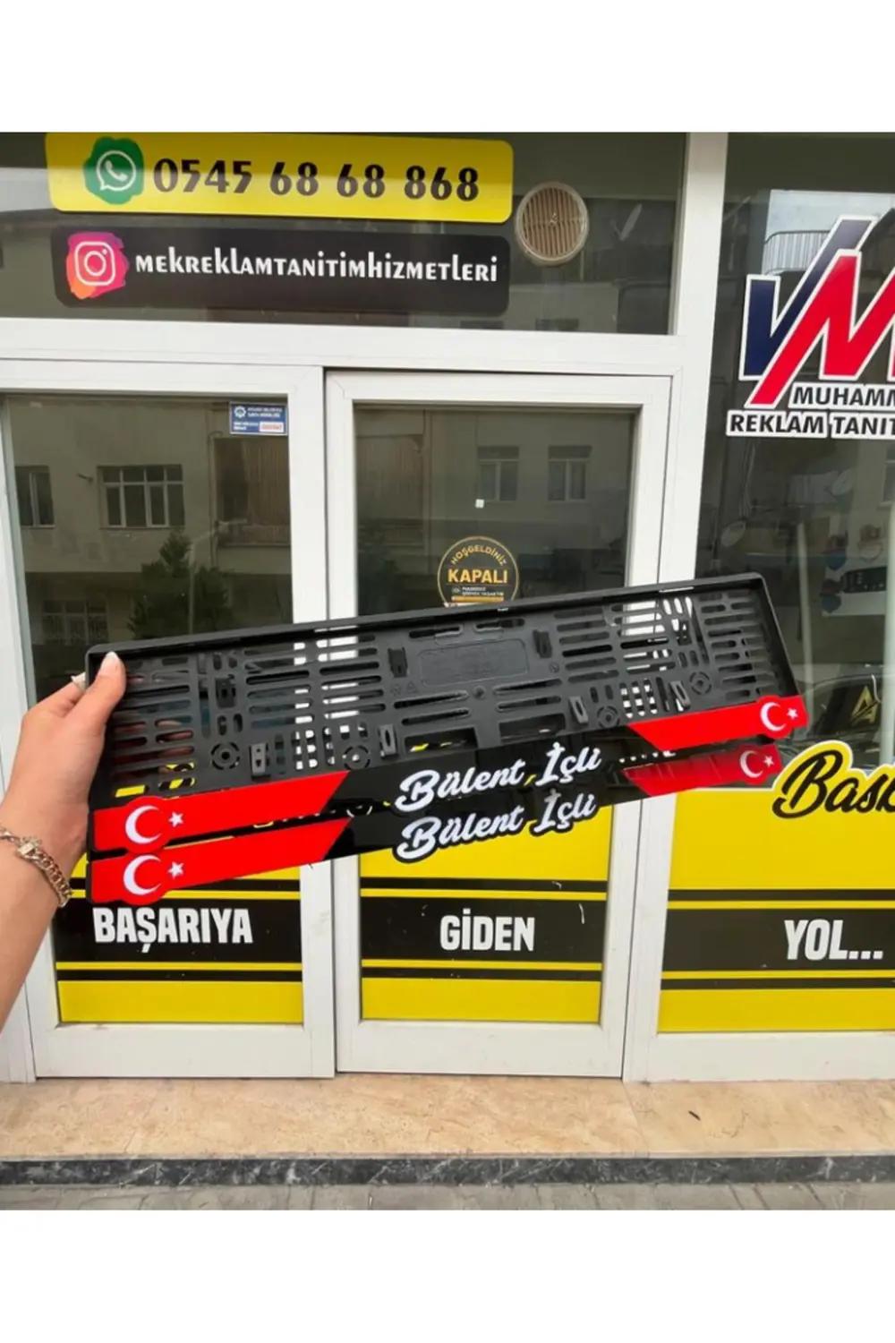 AY YILDIZ MODEL BEYAZ SARKIK PLAKALIK