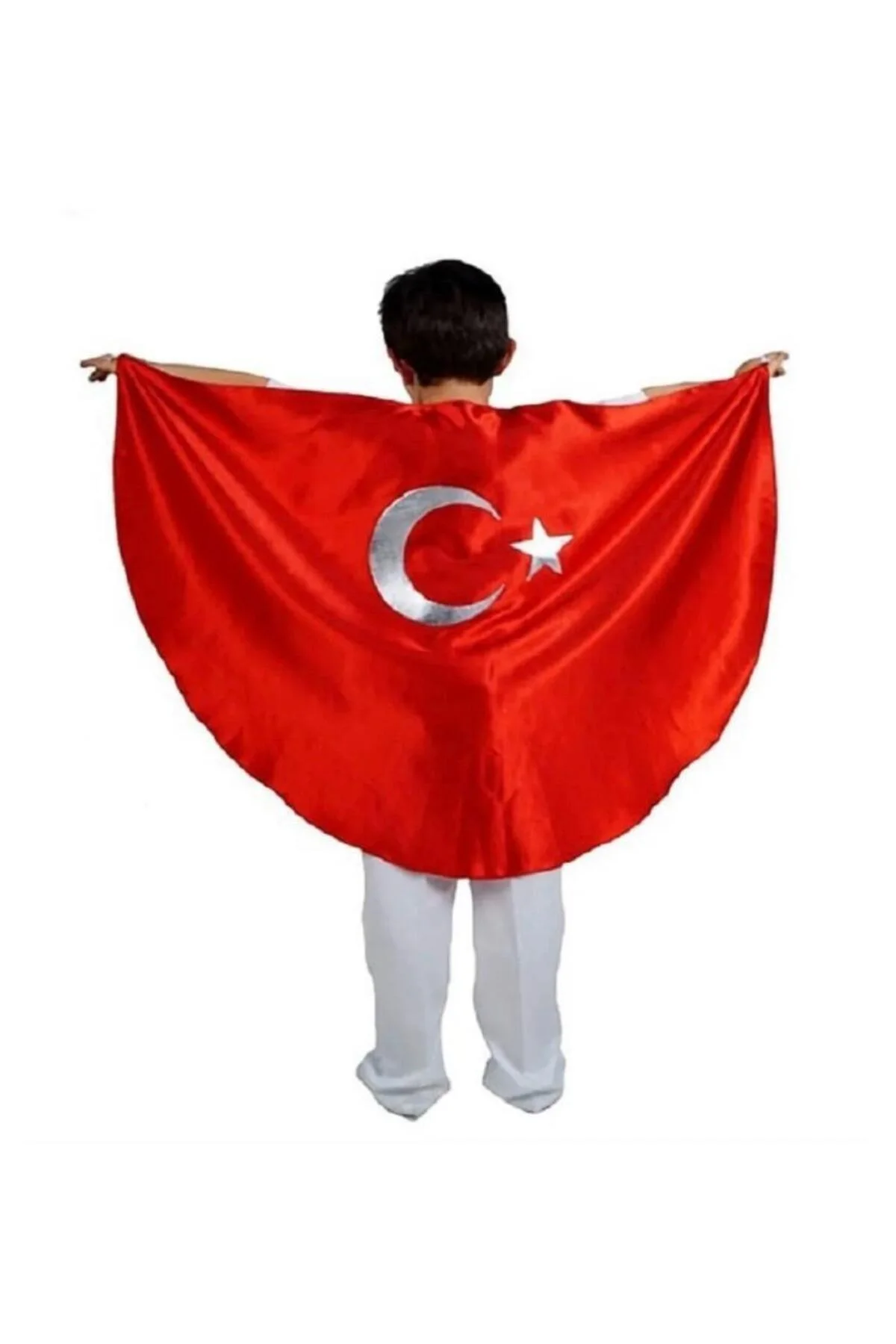 ay yıldız pelerin - 23 nisan gösteri pelerini - kırmızı pelerin ay yıldız pelerin - 23 nisan gösteri pelerini - kırmızı pelerin