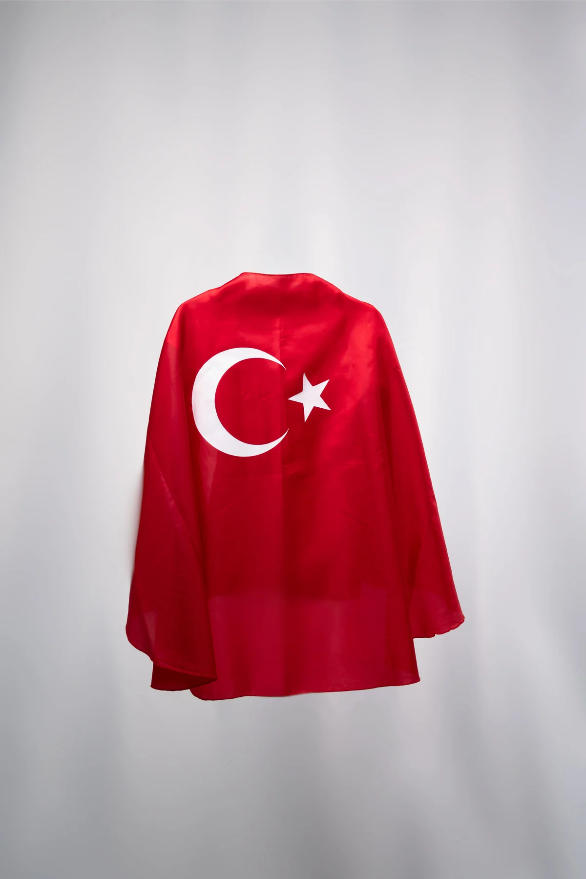 ay yıldız pelerin - 23 nisan gösteri pelerini - kırmızı pelerin ay yıldız pelerin - 23 nisan gösteri pelerini - kırmızı pelerin