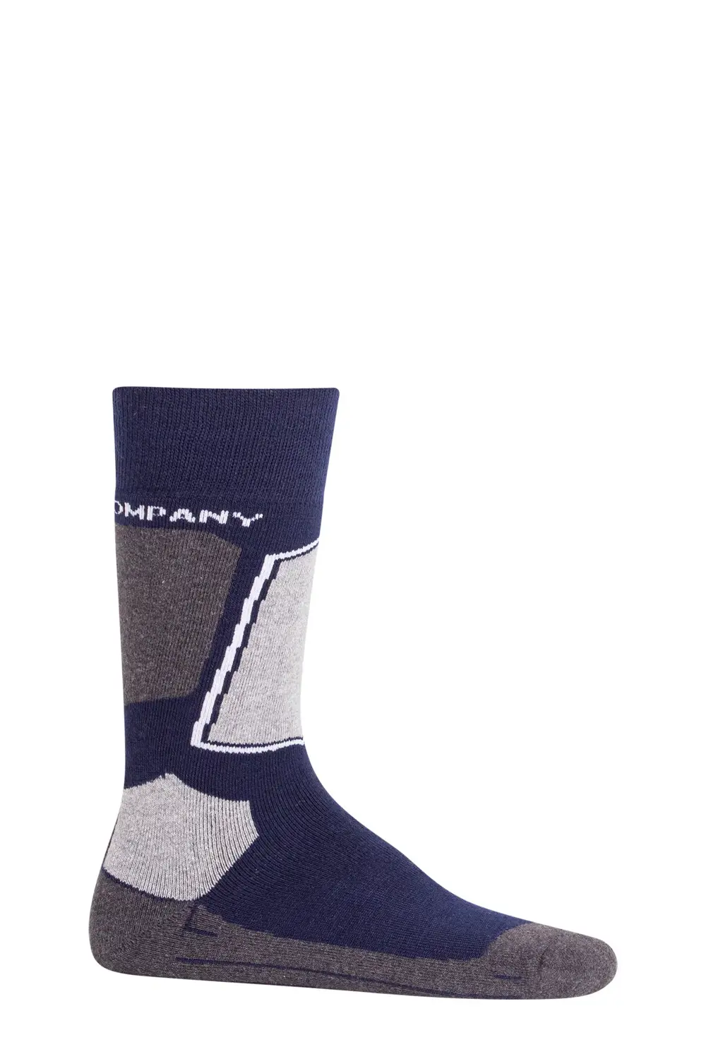 Ayağı Komple Saran Hafif Pamuk Karışımlı 3 Katmanlı Nem Emici Yap