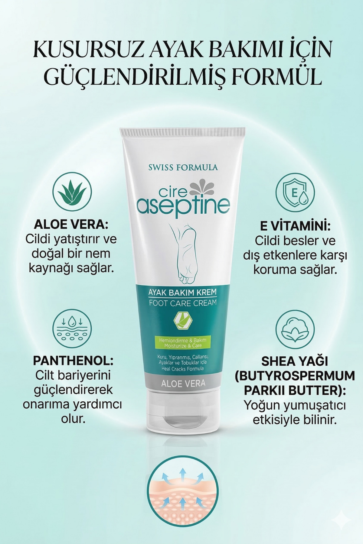 AYAK BAKIM KREMI 75 ML