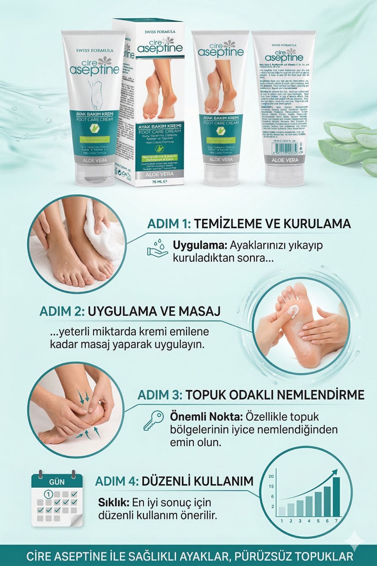 AYAK BAKIM KREMI 75 ML