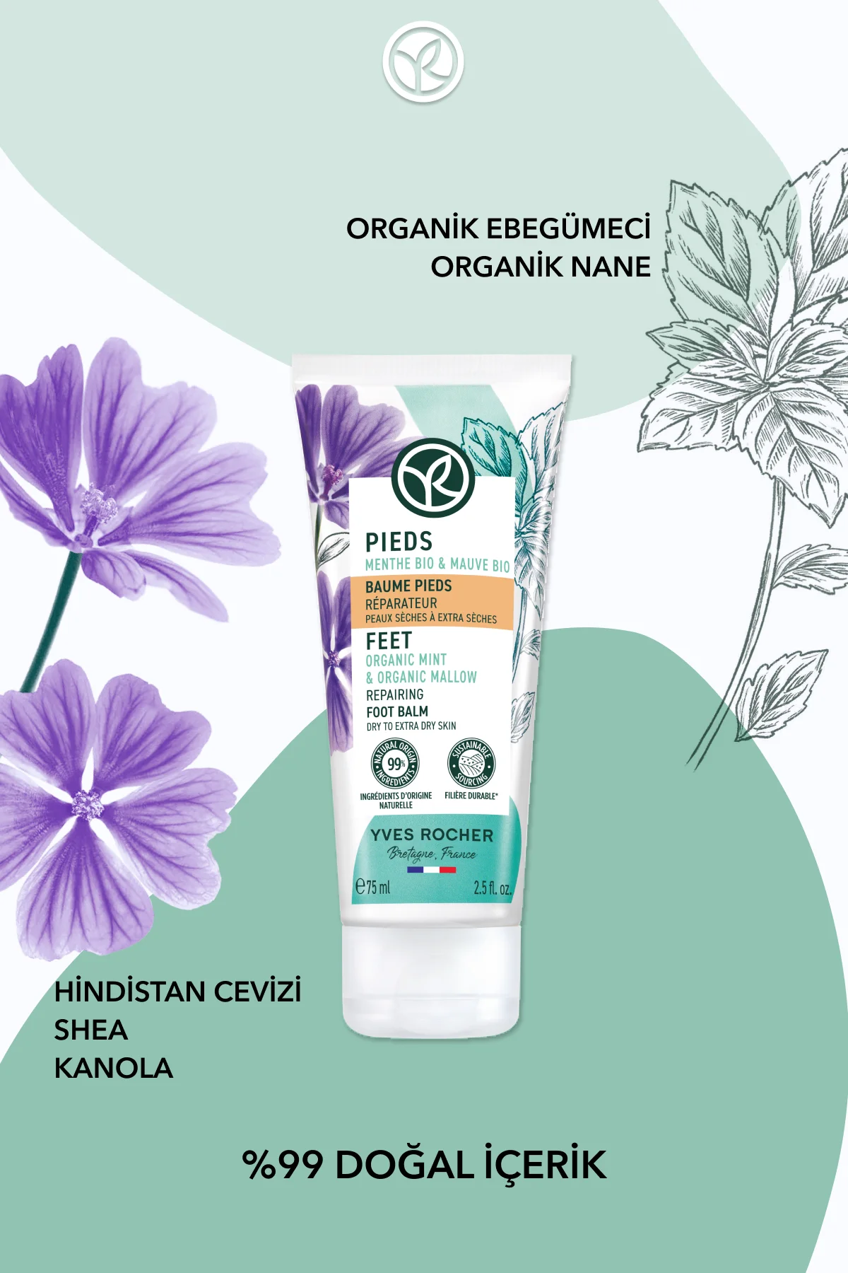 Ayak Bakım Kremi - Onarıcı ve Yumuşatıcı-75 ml-19280