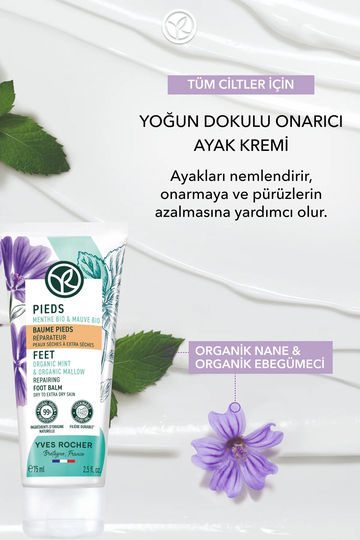 Ayak Bakım Kremi - Onarıcı ve Yumuşatıcı-75 ml-19280